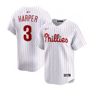 Bryce Harper Philadelphia Phillies Nike Home Limited Jersey - White